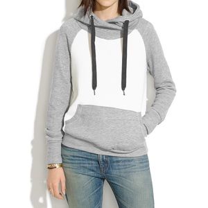 nsf lisse hoodie gray black white